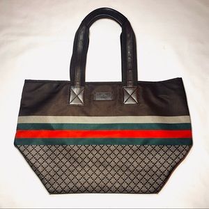 Authentic Gucci nylon tote